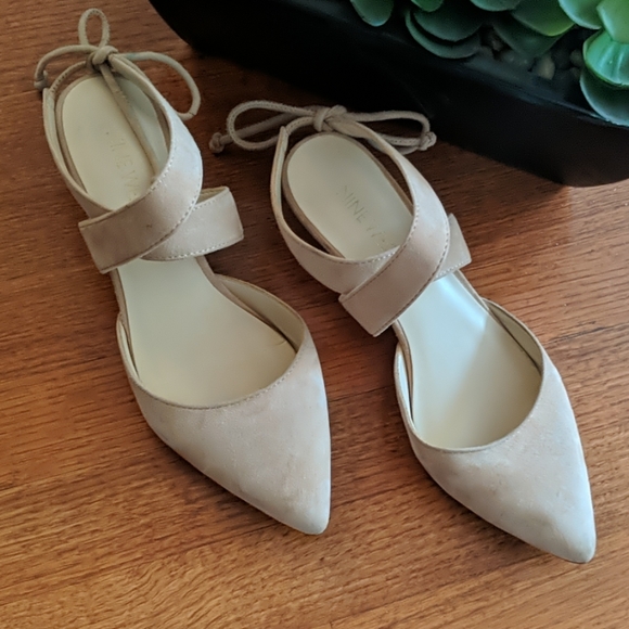 Nine West Shoes - Nine West Elira Pointy Suede Wedge